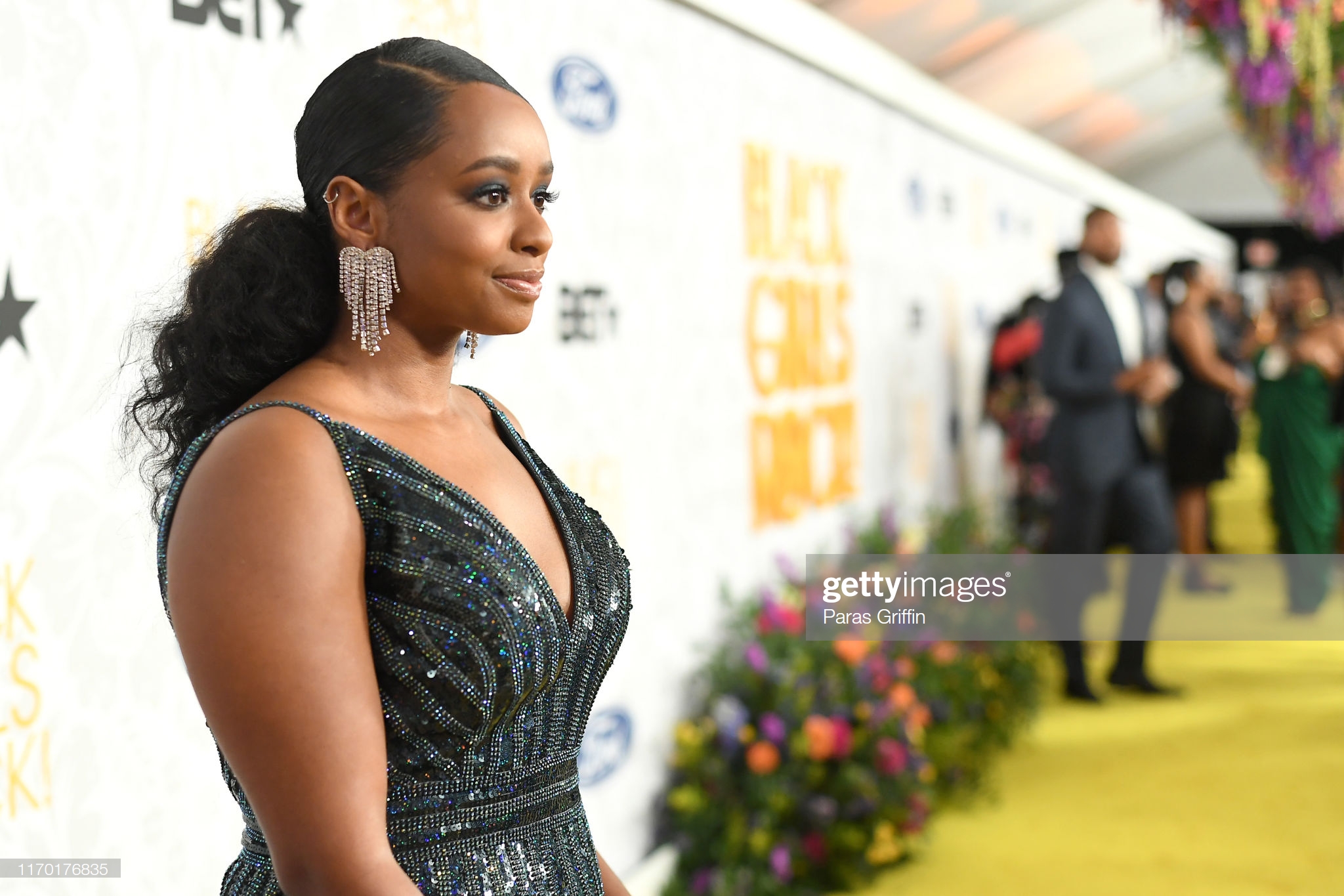 NEWARK, NEW JERSEY - AUGUST 25:  Tiffany Davis attends Black Girls Rock 2019 Hosted By Niecy Nash at NJPAC on August 25, 2019 in Newark, New Jersey.  (Photo by Paras Griffin/Getty Images for BET)